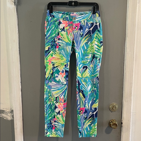 Lilly Pulitzer Pants - Lilly Pulitzer‎ Kelly Skinny Ankle Pant Size 0